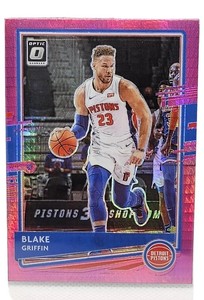 2020-21 Donruss Optic Blake Griffin Hyper Pink No. 121 Pistons 