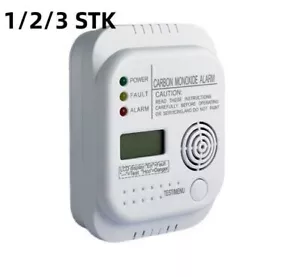 2024 CO Melder Kohlenmonoxid Melder Gasmelder Warnmelder Kohlenmonoxidmelder LCD - Bild 1 von 6