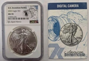 2023 INVENTION SERIES SILVER EAGLE 70 DIGITAL CAMERA -#D2 - Picture 1 of 2