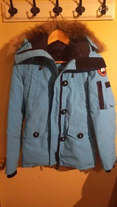 Canada Goose Montebello Parka 2530L Baby Blue - Size 2XS - Picture 1 of 14