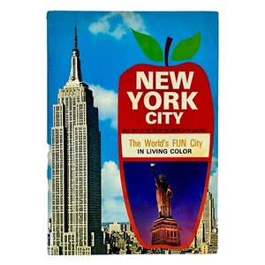 Vintage 1976 The World’s Fun City -New York Souvenir Pictorial Guide Book - Picture 1 of 6