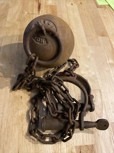 Yuma Prison Ball Chain BACHELOR WEDDING GIFT Set Shackle Police Collector JAIL - Picture 1 of 12