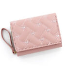 Women Small Coin Purse Card Zipper Leather Wallet Holder Mini Bag Handbag Clutch