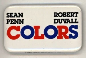 1988 COLORS Film 2 3/4" Pinback Button - Picture 1 of 1