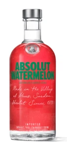 (25,1€/l) Absolut Watermelon Vodka 38% 0,7l Flasche - Bild 1 von 1