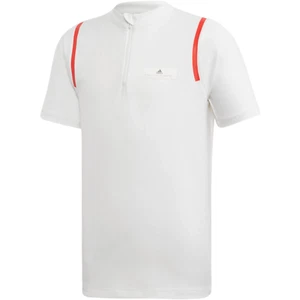 adidas by Stella McCartney Court Boy Zip Top Shirt White EC2564 - Picture 1 of 4