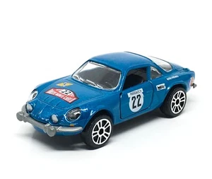 Majorette Renault Alpine A110 Vintage Racing no.22  Blue 1:61 3" no Package - Picture 1 of 6
