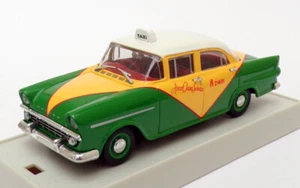 Trax 1/43 Scale TR20H - 1960 Holden FB Sedan Ascot Taxi - Green/Yellow/White - Picture 1 of 4
