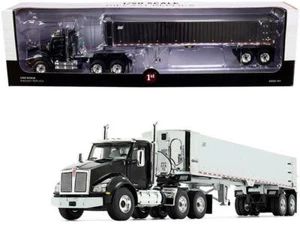 Kenworth T880 with East Genesis End Dump Trailer 1:50 Model - First Gear 50-3452 - Picture 1 of 3
