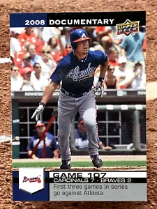 2008 Mazzo superiore documentario Chipper Jones #3187 - Foto 1 di 2