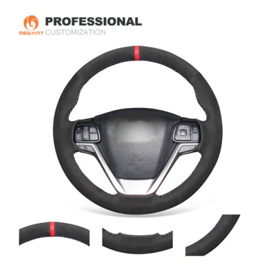 Cubierta de volante de coche de gamuza sintética para Toyota Highlander Sienna 2015-2019 Foto 1 de 4
