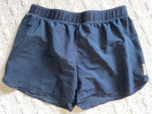 Reebok Black Dri Fit Girls Size Large Running Shorts Lined Elastic Waist EUC - Picture 1 of 6