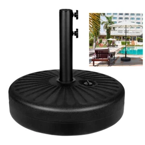 Simple Deluxe 20inch Heavy Duty Patio Market Umbrella Base Stand W/Steel Holder - Picture 1 of 8