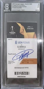 RARE Darwin Nunez Signed Autographed Rookie Debut Ticket 1st Benfica Goal BGS - Picture 1 of 1