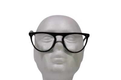 Gafas de diseñador Burberry para hombre B4281 3773/1W negras redondas lentes planas 54 21 145 Foto 1 de 4