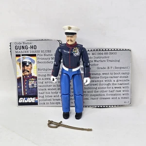 Abito Gung Ho Marine V1 100% completo come nuovo G.I. Joe action figure sfusa vintage - Foto 1 di 18