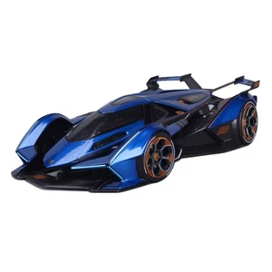 Maisto Lambo 1/18 V12 Vision Gran Turismo Diecast Model Car 31454 Blue - Foto 1 di 6