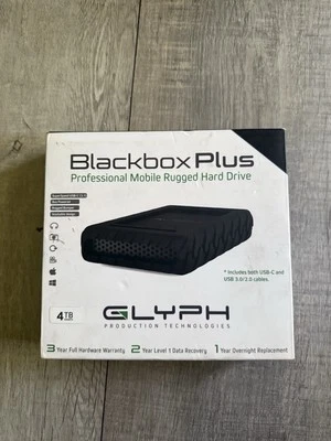 Glyph Blackbox Plus 4TB Rugged Portable Hard Drive - Image 1 of 4