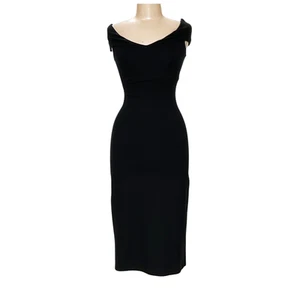 Urban Outfitters Black Midi Dress - Picture 1 of 4