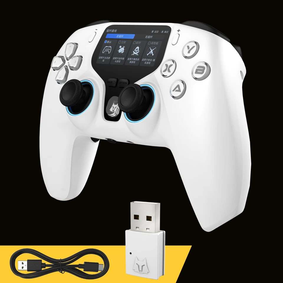 Controlador inalámbrico para juegos sin Stick Drift Gamepad para PC/Switch/iOS/Android - Imagen 1 de 4