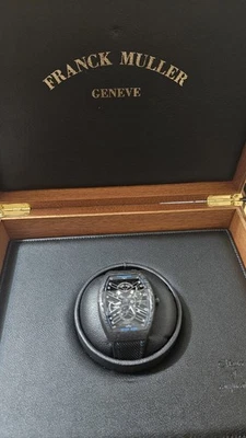 Franck Muller Vanguard Black Carbon Manual Wind Watch V45 S6 SQT CARBON NR - Image 1 of 4