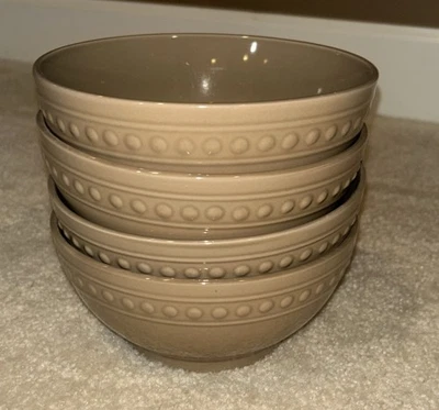 Better Homes and Gardens Beaded Edge Soup/Cereal Bowls  Set of 4 - Image 1 of 4