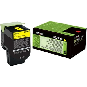 Original Lexmark 80C2HYE Toner Yellow  NUEVO - Imagen 1 de 1