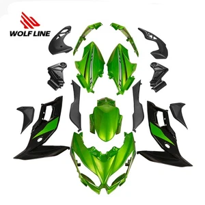 Aerodynamics Fairing Kit Bodywork Panel For Kawasaki Versys KLE 650 2015-2021 - Picture 1 of 10
