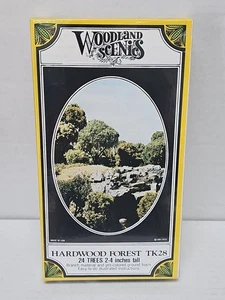 Woodland Scenics Hardwood Forest Trees #TK28 - Set of 24 Trees 2"-4" New Sealed  - Picture 1 of 2