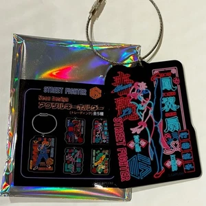 Street Fighter 6 portachiavi acrilico al neon Chun-Li - Foto 1 di 2