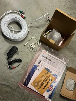 Swann 1080 Security Camera Indoor/Outdoor Thermal Sensing Night Vision LOT OF 4 - Image 1 of 4