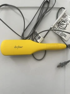 Drybar Crush Heated Straightening Brush - Yellow -Box And Packaging Not Included - Picture 1 of 8