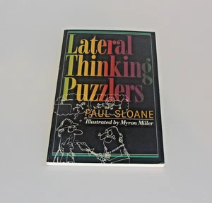 Lateral Thinking Puzzlers By Sloane, Paul-Illustrated Miller, Myron-Paperback - Picture 1 of 8