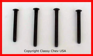 1939 1940 1941 1942 1946 Truck Door Hinge Pins - Steel 2 Std & 2 Long NEW USA - Picture 1 of 1