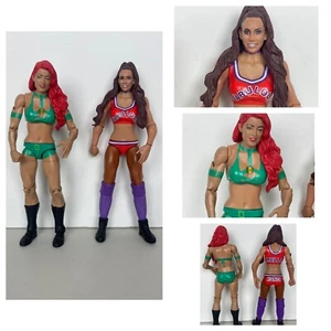 WWE Basic Series 106 Fabulous Carmella & Series 59 Divas NXT Eva Marie 2pcs - Picture 1 of 19