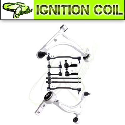 10pcs Front Control Arms Tie Rod Ends For Nissan Maxima Altima SE SL 2002-2008 - Image 1 of 4