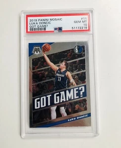2019 Mosaic LUKA DONCIC Got Game? #11 PSA 10 GEM MINT - Picture 1 of 2