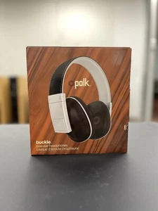 Polk Buckle Over-Ear WIRED Headphones - CLEARANCE - Opened (not used) - Picture 1 of 4