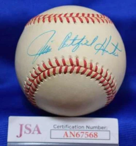 Jim Catfish Hunter JSA Autograph American League Signed Baseball - Picture 1 of 2
