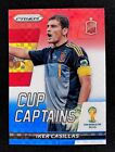 2014 Prizm World Cup Iker Casillas Red White Blue Plaid Cup Captains
