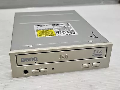 BENQ 652A, Vintage 52x SPEED ATAPI CD-ROM #1 - TESTED AND WORKING! - Image 1 of 3