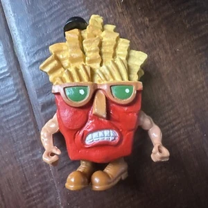 Figura de acción suelta vintage Mattel Food Fighters Fat Frenchy Fries Toy 1988 - Imagen 1 de 15