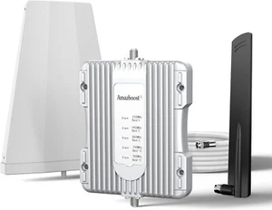 Amazboost Amplificador de Teléfono Celular para Hogar, Kit de Amplificador de Señal de Teléfono Celular, Todo EE. UU. - Imagen 1 de 12