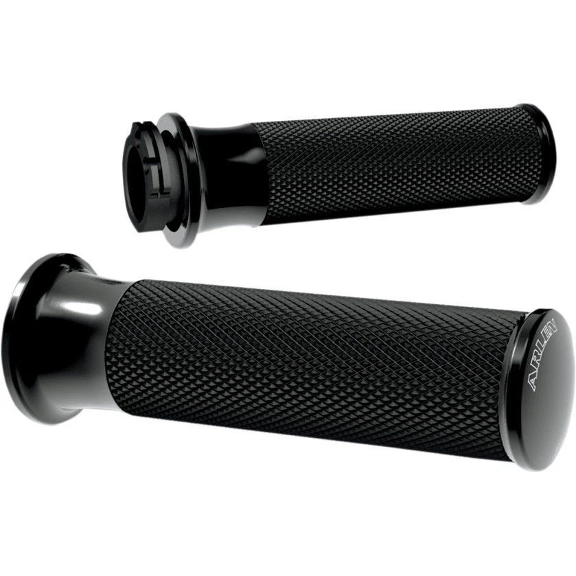 Empuñaduras Arlen Ness Smoothie Fusion Harley Davidson cable doble 1982-2019 07-321 Foto 1 de 3