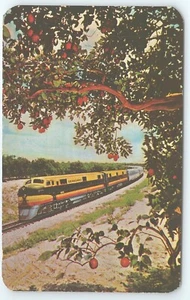 Postal The Silver Meteor Seaboard Air Line Railroad Coach & Pullman Streamline - Imagen 1 de 2