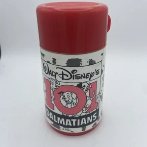 VTG ‘90’s Disney 101 Dalmatians Aladdin Thermos Hot/ Cold Sip Lid - Picture 1 of 11