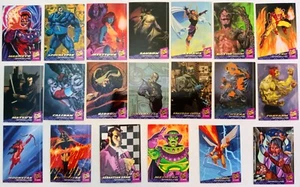 Fleer Ultra X-Men 1994 Super Villains Set de 20: #55-135 no consecutivo - Imagen 1 de 2