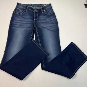 Wrangler Q-Baby Denim Jeans 5/6 x 32 Dark wash Bootcut Boot Q Baby - Picture 1 of 12