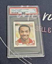 1998-99 Panini Foot 99 - Sticker - Thierry Henry #206 [PSA 5] LOW POP