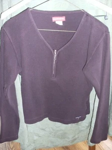 SUÉTER UNION BAY CROP CREMALLERA FRONTAL TALLA M - Imagen 1 de 8